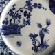 “Japan” earthenware dessert plate from Creil and Montereau