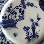 “Japan” earthenware dessert plate from Creil and Montereau