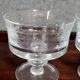 6 engraved crystal fruit salad bowls from the Napoleon III period
