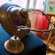 Glass and metal hanging lamp - Massive