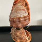 Vintage shell lamp from the 50s-60s