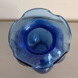 Cobalt blue glass vase