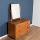 Commode vintage restaurée Ercol Windsor modèle 483 avec miroir