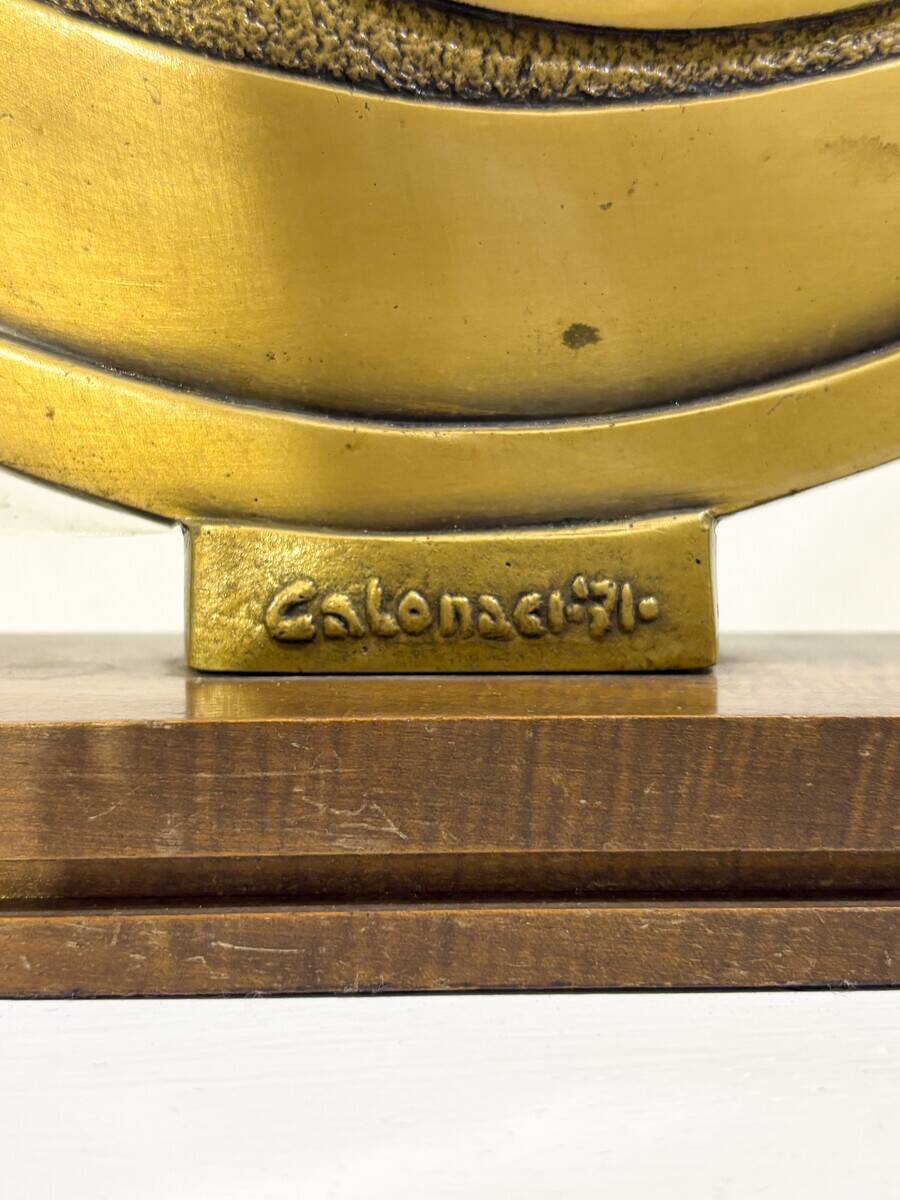 Mid-Century Table Lamp by Giuseppe Calonaci, Italy, 1970s
