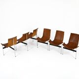 Model 3LC T Chairs by William Katavolos for Laverne International, 1952