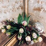 Old gilded mirror 47x66cm