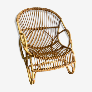 Rattan chair - 60s