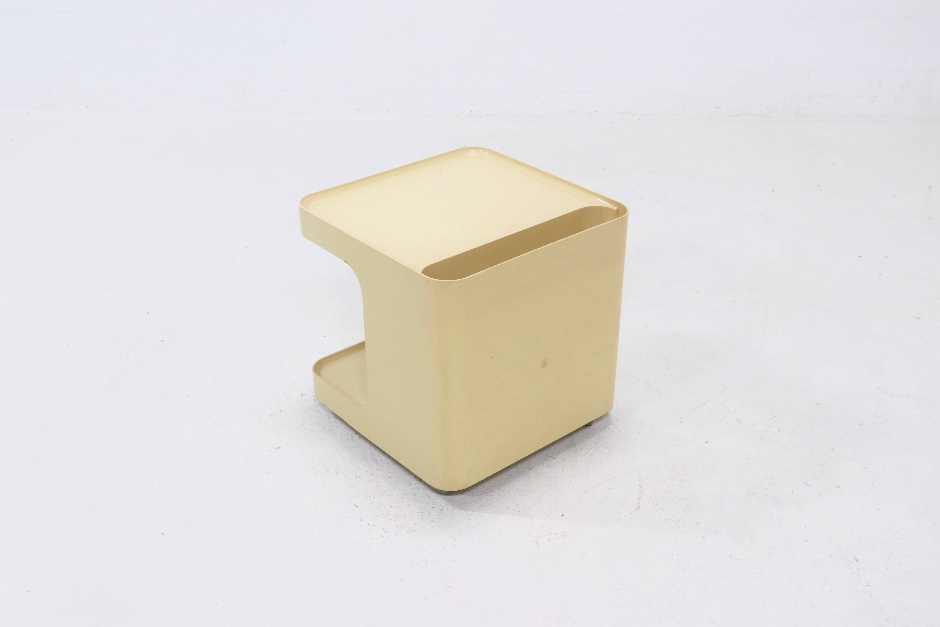 Space Age Game Side Table by Marcello Siard for Longato Italia 1960s