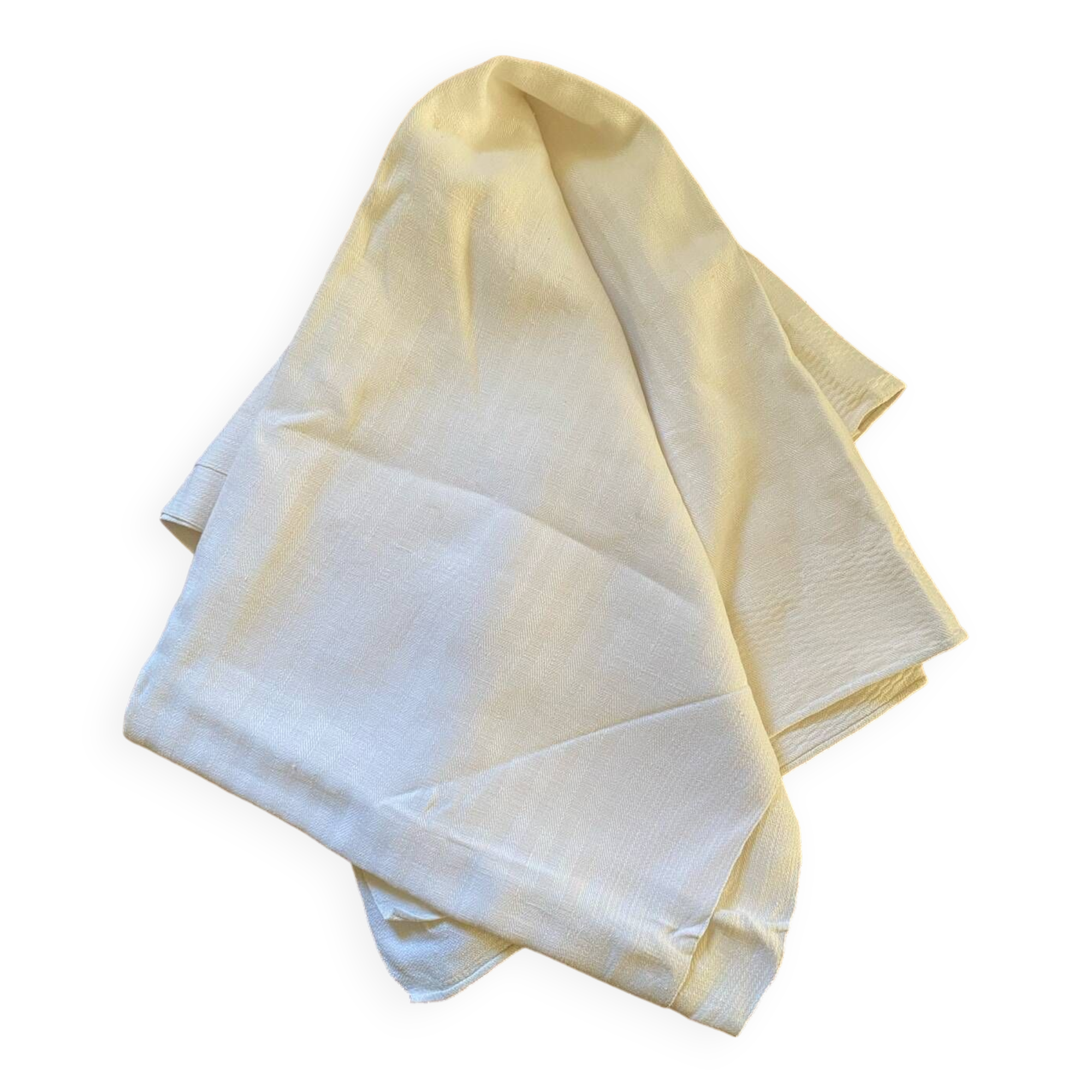 Old winegrower's tablecloth.