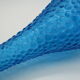 Bottle blue glass vintage italy