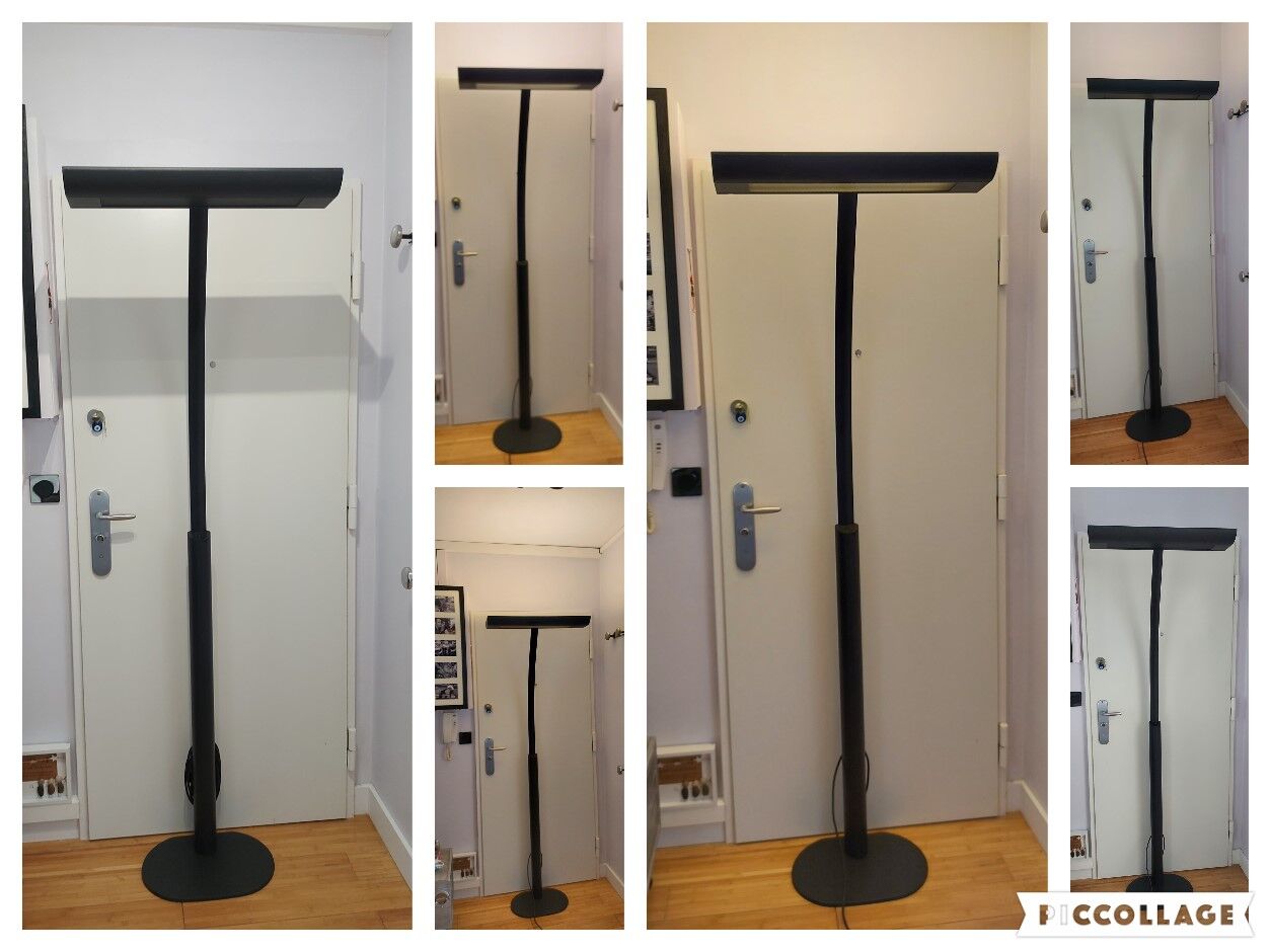 Floor lamp design RAdIAN 1m90 - model Epur 2x55W compact