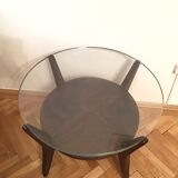 1940s unique coffee table made in Czechoslovakia and designed by Karel Kozelka & Antonin Kropacek