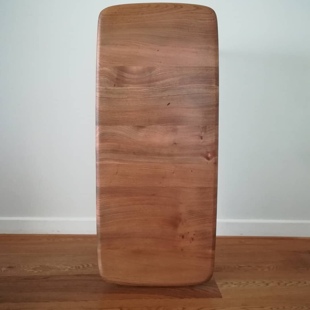 An elm coffee table