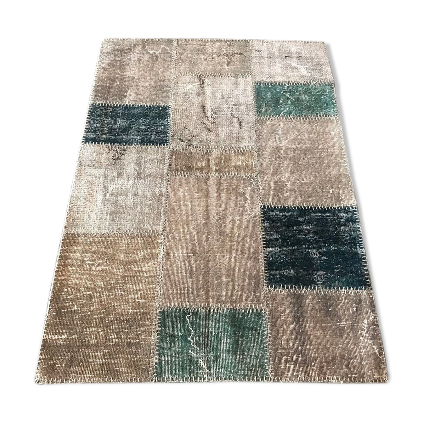 Modern turkish patchwork carpet