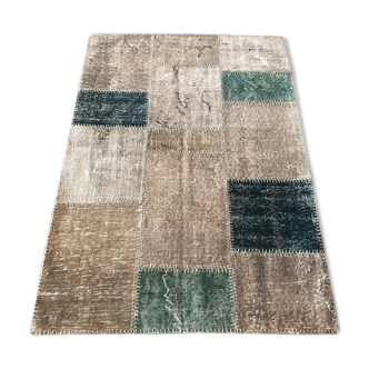 Modern turkish patchwork carpet