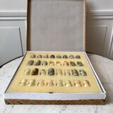 Vintage marble chess set 60s