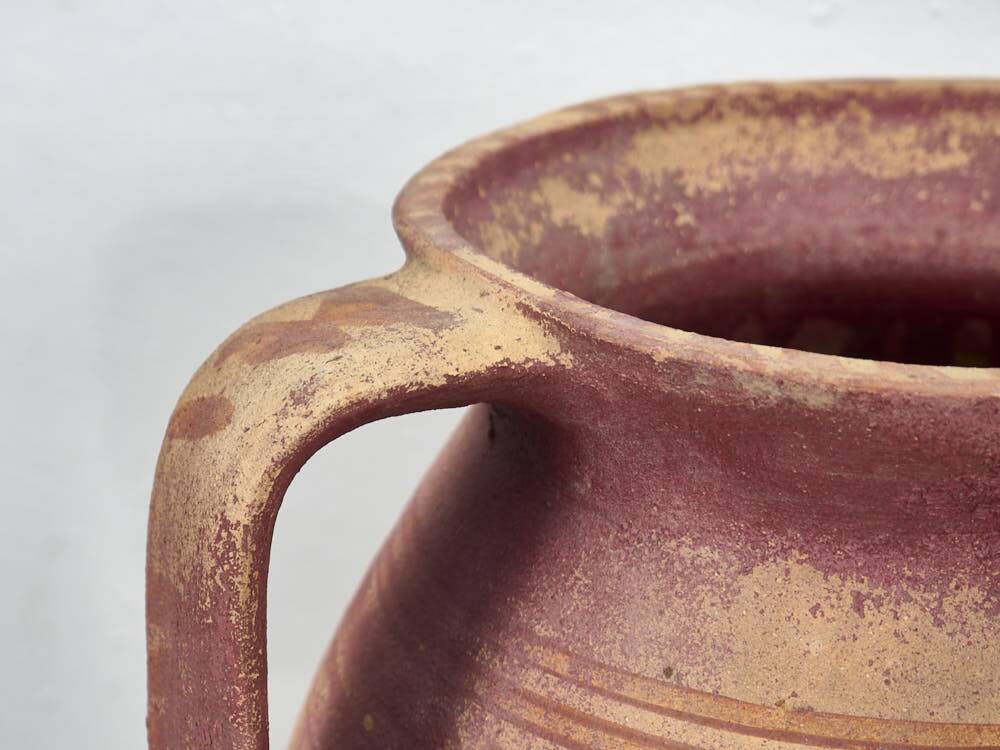 Antique wabi sabi style ceramic vase (circa 1920)