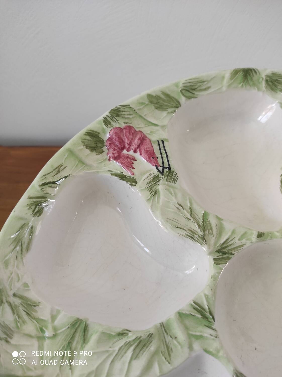 Plate or dish Barbotine