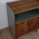 Buffet wood and green geko