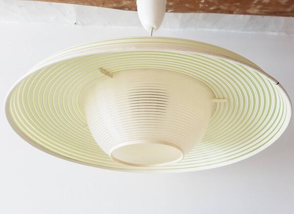 Lustre suspension rhodoid arp a.r.p. rotaflex heifetz 1950 1960 vintage 50s