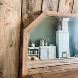 Old beveled mirror