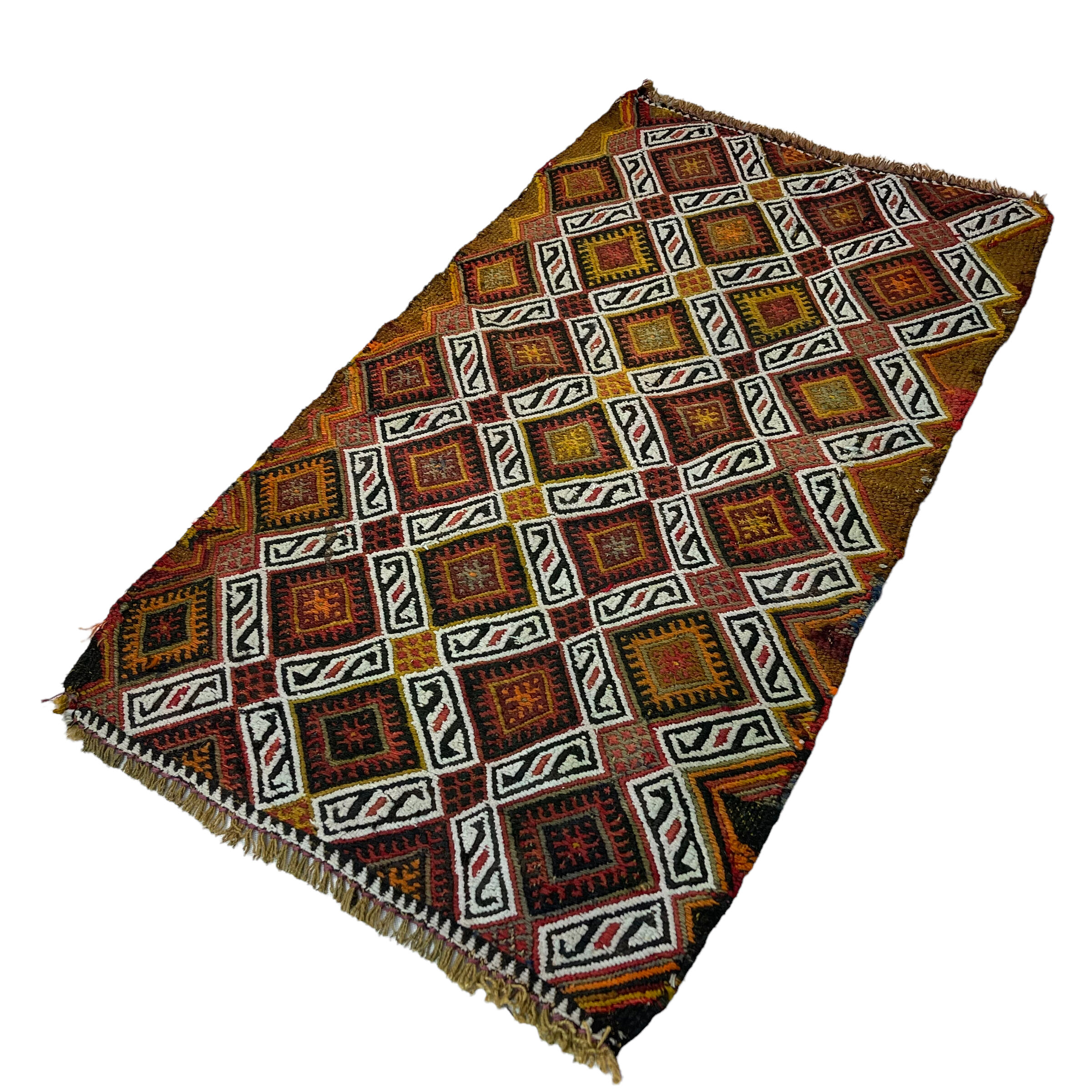 Vintage turkis kilim rug , 90 x 52 cm