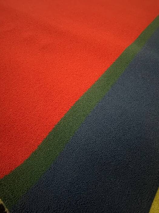 Tisca “Waron” hand-tufted wool rug, Switzerland, 1990s