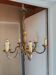 Louis XV chandelier in gilded bronze – 6 lights – rewired electricity