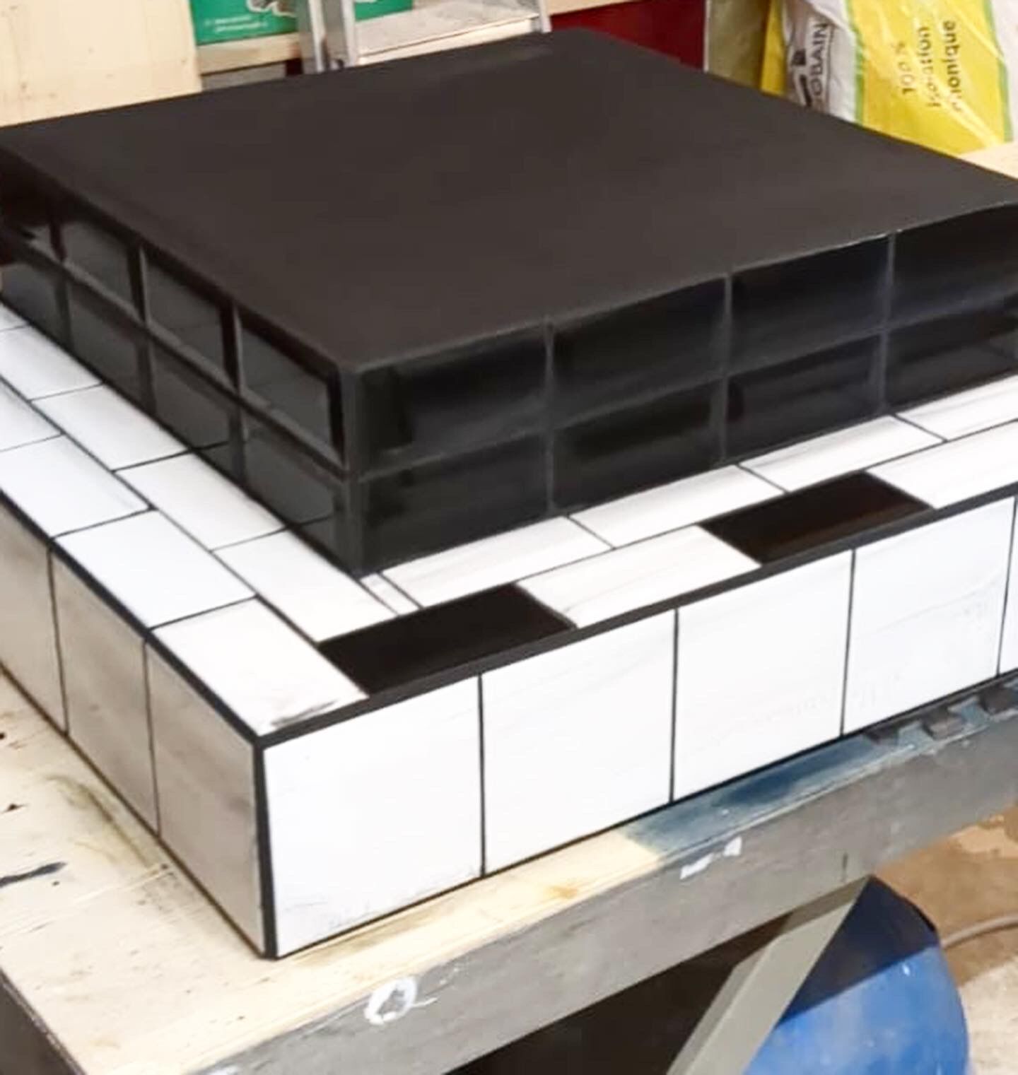 Coffee table tiles