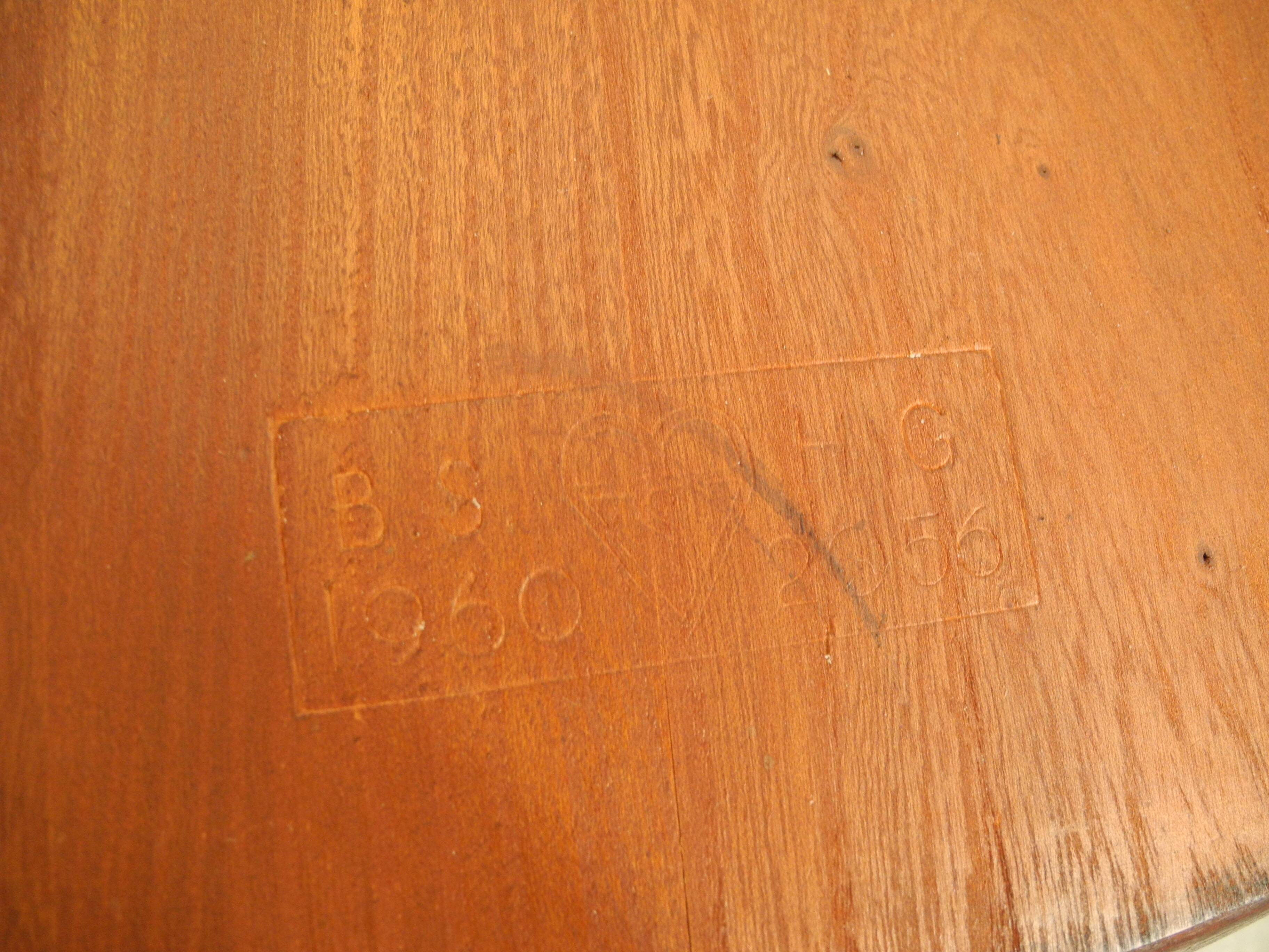 pair of Ercol Windsor BSHG 1960 2056 vintage decor dining chairs 60s