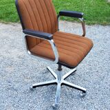 70s swivel office chair and adjustable height