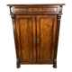 Antique Gründerzeit Vertiko Cabinet in Walnut – Circa 1890–1900  A stunning