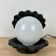 Lampe coquillage céramique vintage