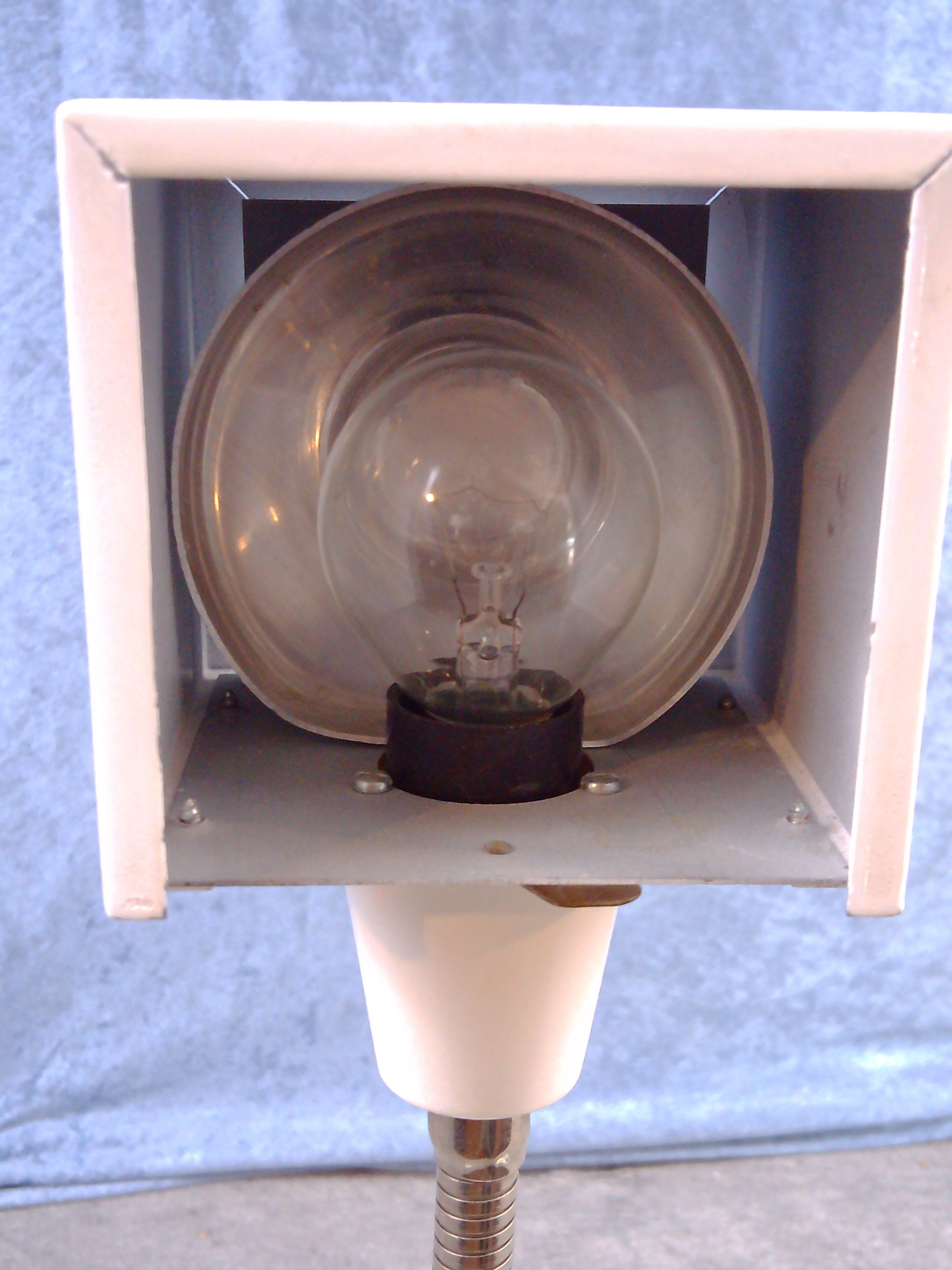 Kuben desklamp by Björn Svensson for Elidus, Sweden. 1970’s