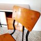 Bureau bois vintage années 50s