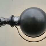 Vintage Jielde Floor Lamp Double Graphite Industrial 4 arms by Jean Louis Domecq France 1960