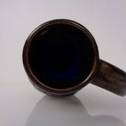 Purple & Gold Lava 321/3 Ceramic Vase from Ruscha, 1960s