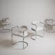 Set of 5 armchairs by Renato Zevi