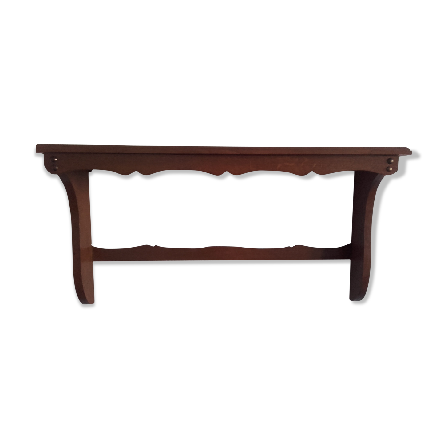 Vintage shelf 4 hooks