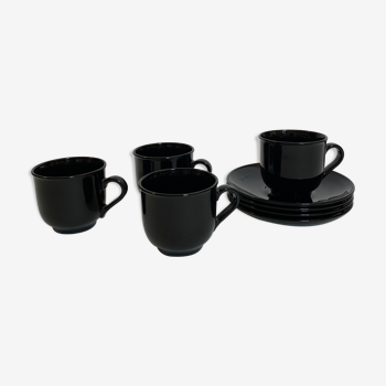 4 coffee cups Arcoroc
