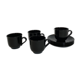4 coffee cups Arcoroc