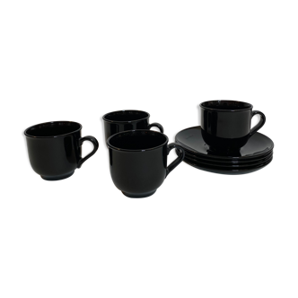 4 coffee cups Arcoroc