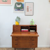 Vintage Scandinavian teak secretary