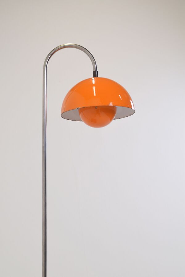 Lampe de jardin Flowerpot vintage rare par Verner Panton pour Louis Poulsen