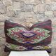 Vintage Moroccan Berber wool cushion cover