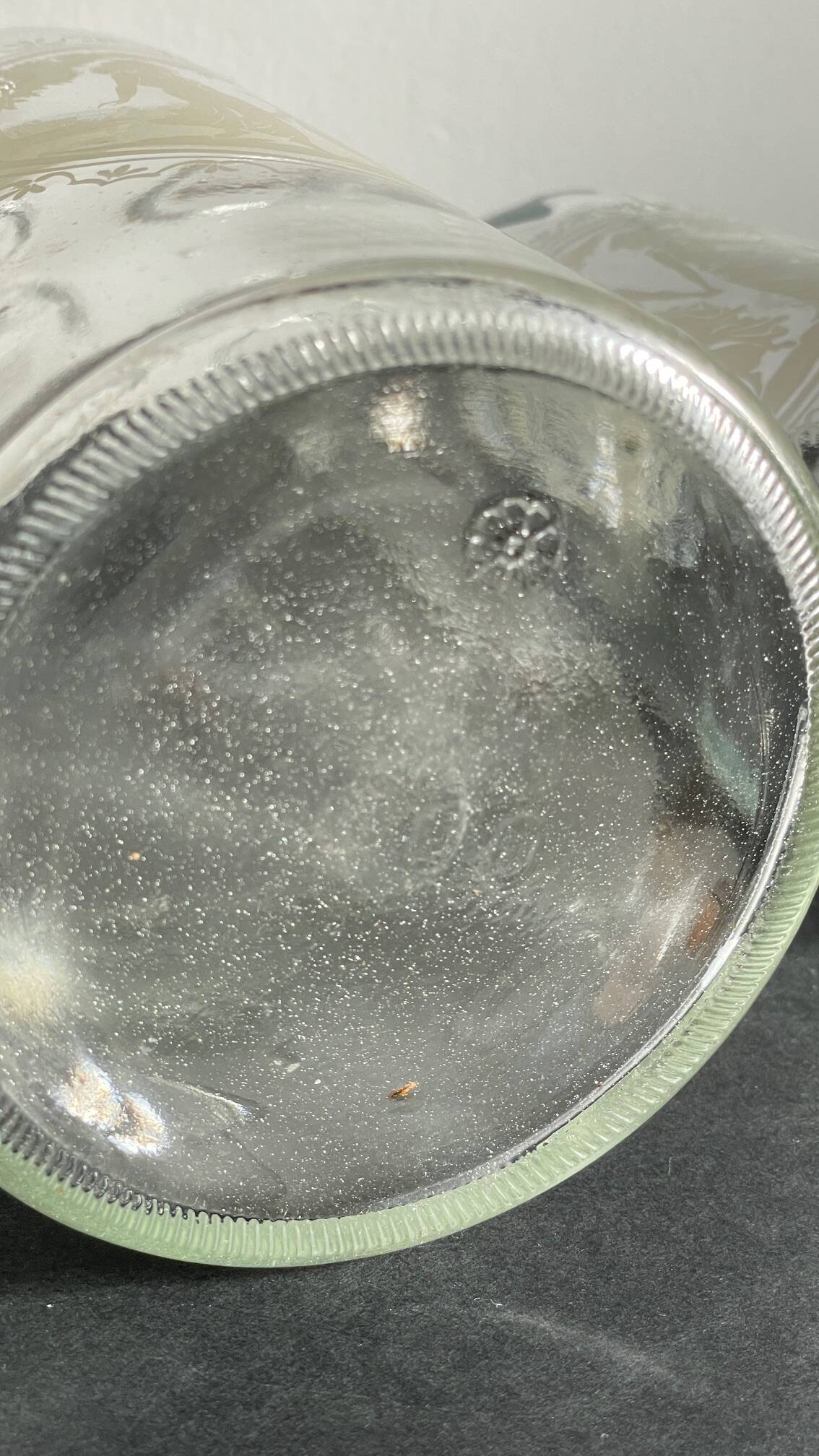 BOTTLES Engraved Glass and VINTAGE Wood