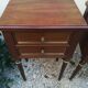 Pair of wooden bedside tables