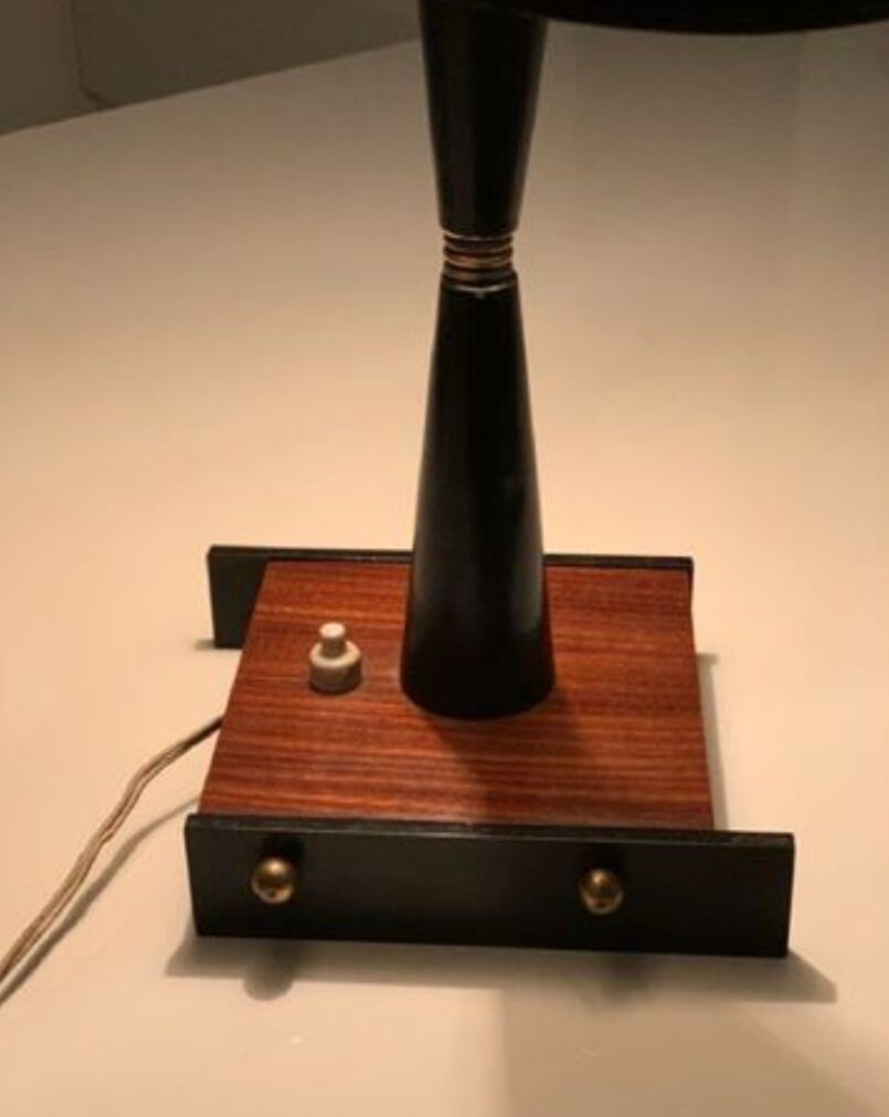 Lampe de table années 50 Oscar Torlasco