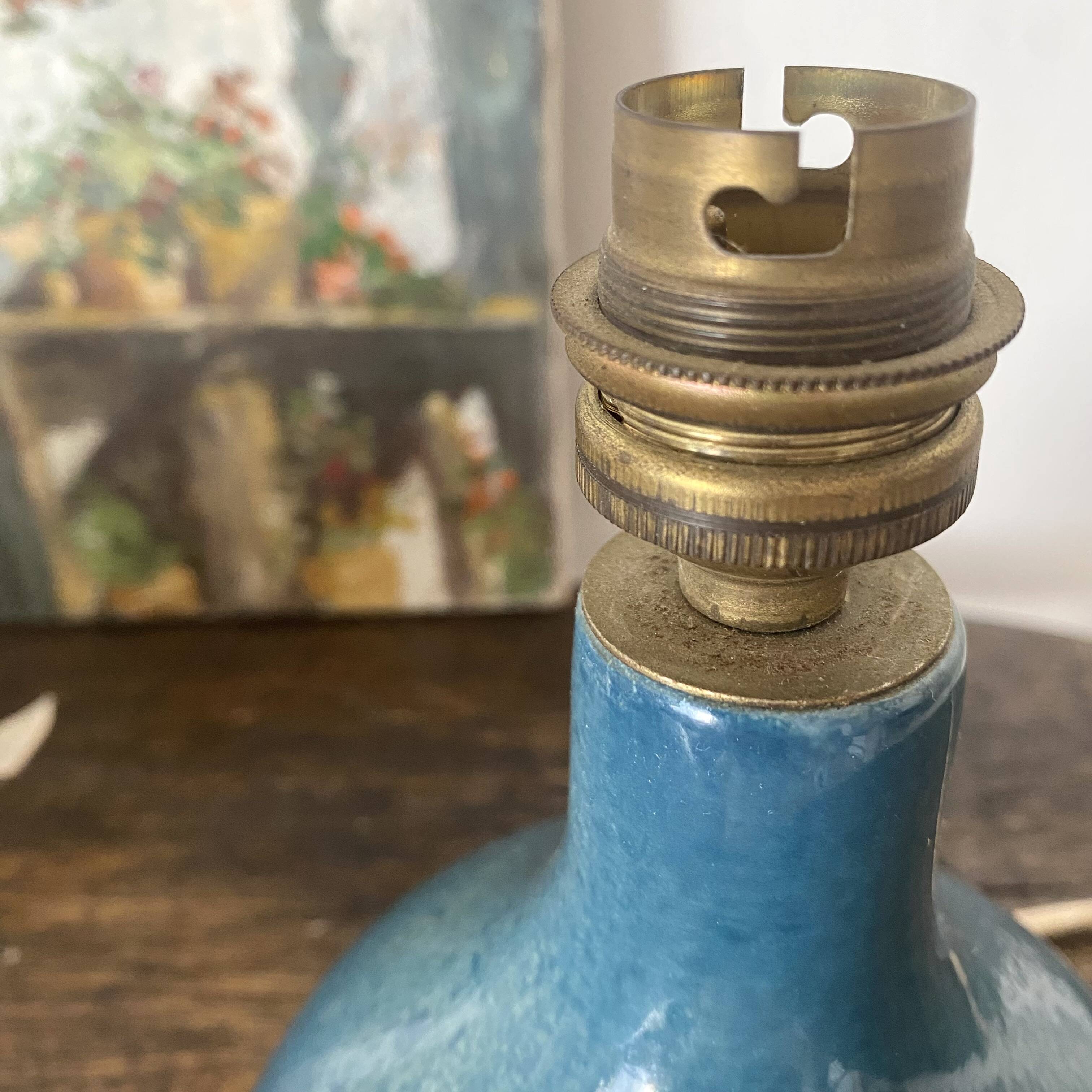 Vintage ceramic lamp base