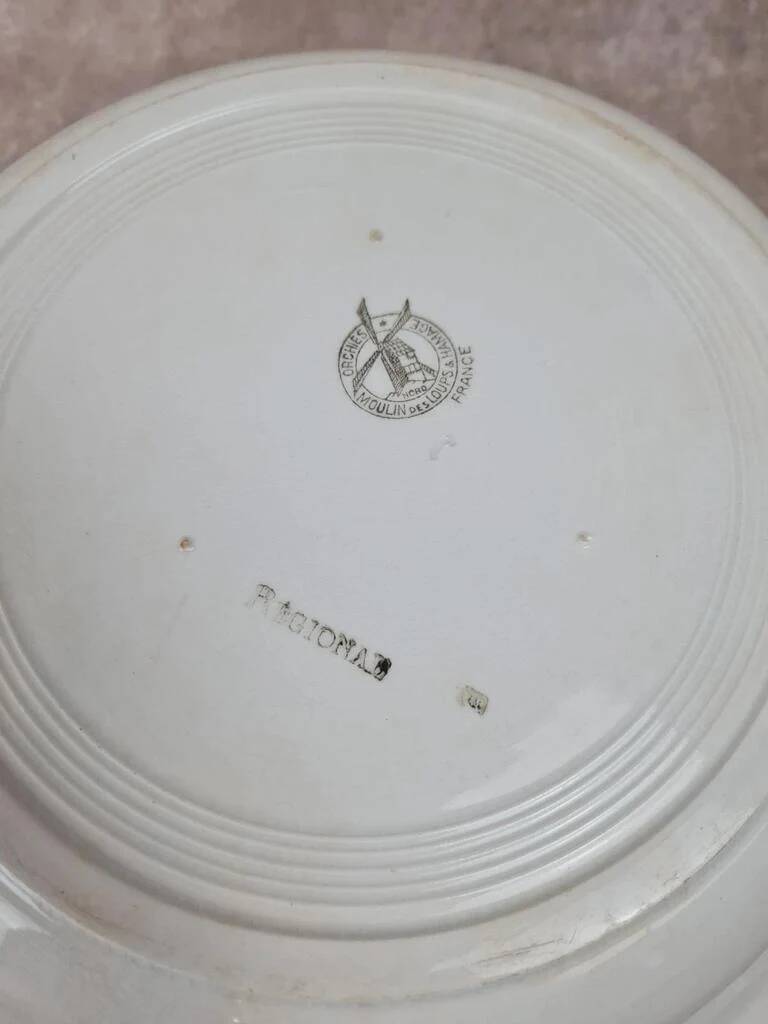 Plat ancien Moulin des Loups – Modèle Régional